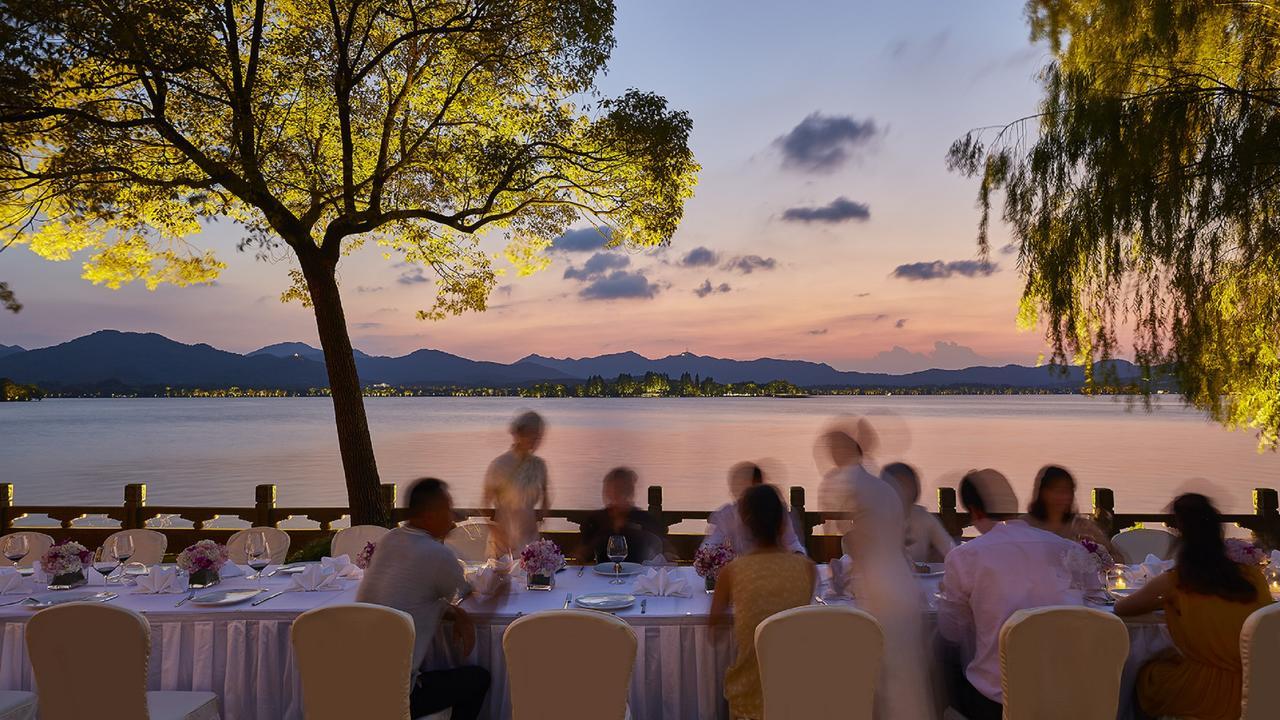 Liuying Hotel West Lake Hangzhou Exterior foto